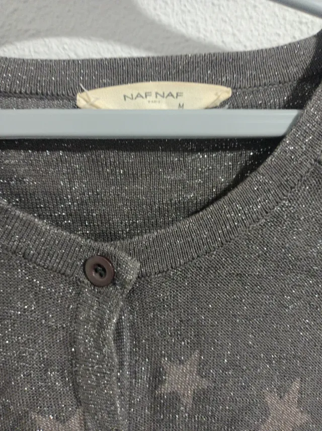 Chaqueta Naf Naf estrellas gris Talla M