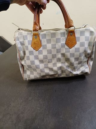 Borsa Louis Vuitton Speedy Damier Azur