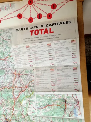 2 Mappe Stradali Vintage Anni '60