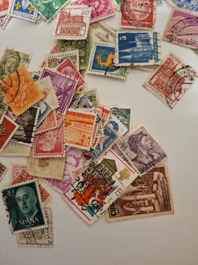 Colección sellos matasellados extranjeros