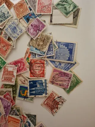 Colección sellos matasellados extranjeros