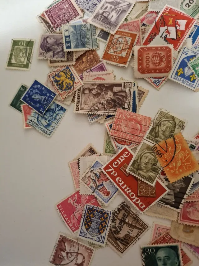 Colección sellos matasellados extranjeros