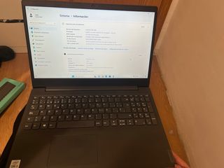 Ordenador Lenovo V15 IIL Negro