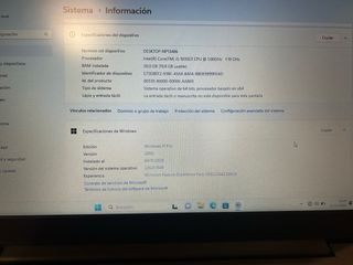 Ordenador Lenovo V15 IIL Negro