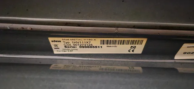 Horno Edesa H180 X Metal