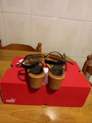 Sandalias UNISSA mujer negras