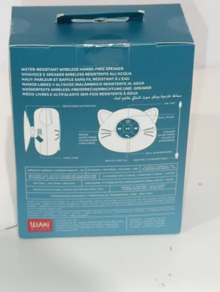 Altavoz Bluetooth Legami Gris