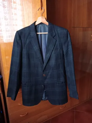 Blazer tartan James Dillon vintage