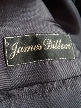 Blazer tartan James Dillon vintage