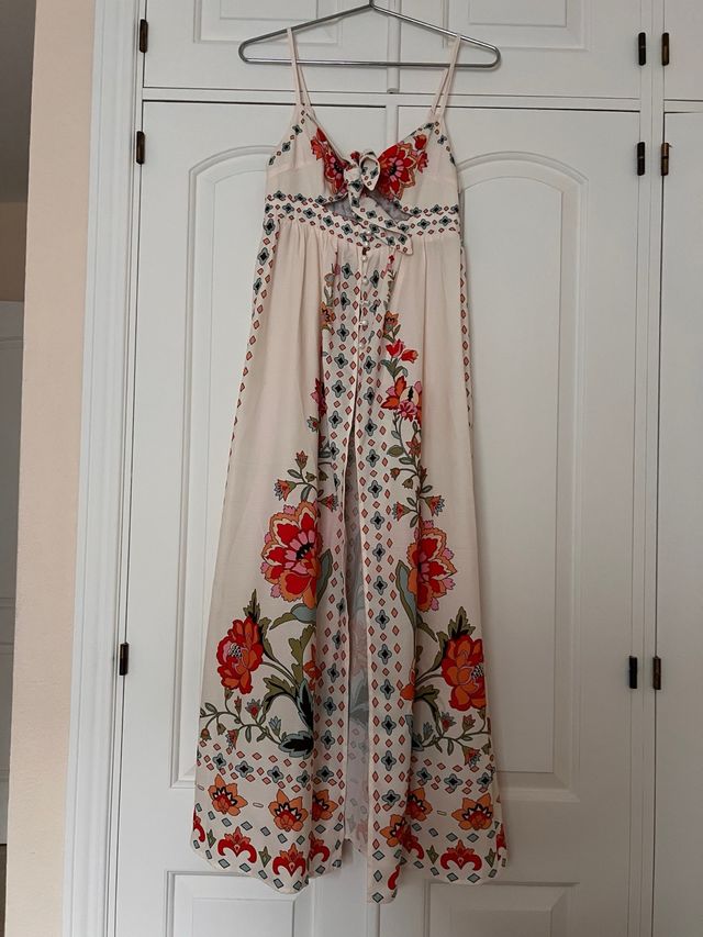 Vestido largo Shein estampado floral