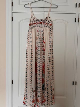 Vestido largo Shein estampado floral