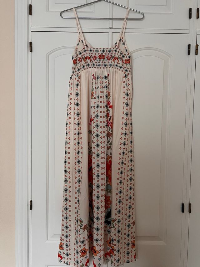 Vestido largo Shein estampado floral