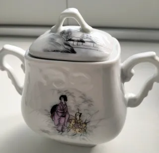 Juego de café Vista Alegre porcelana