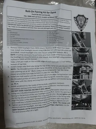 Cúpula Arlen Ness Harley Dyna FXD