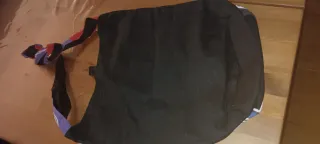 Bolsa de tela con estampado Om y Paz