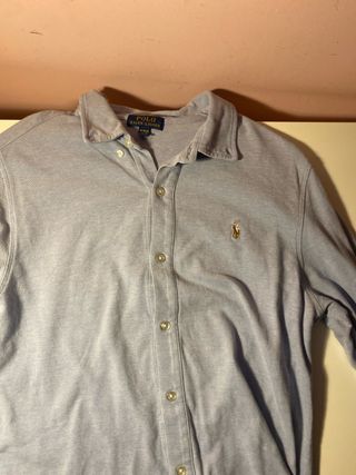 Camisa Polo Ralph Lauren Azul Claro Talla XL 18/20