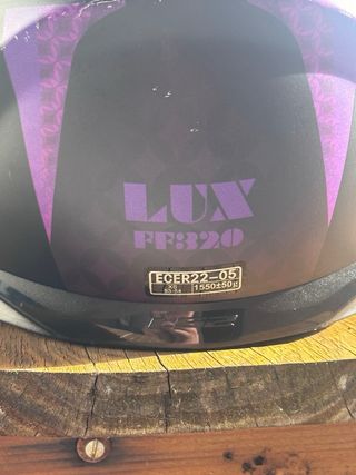 Capacete LS2 Preto e Rosa