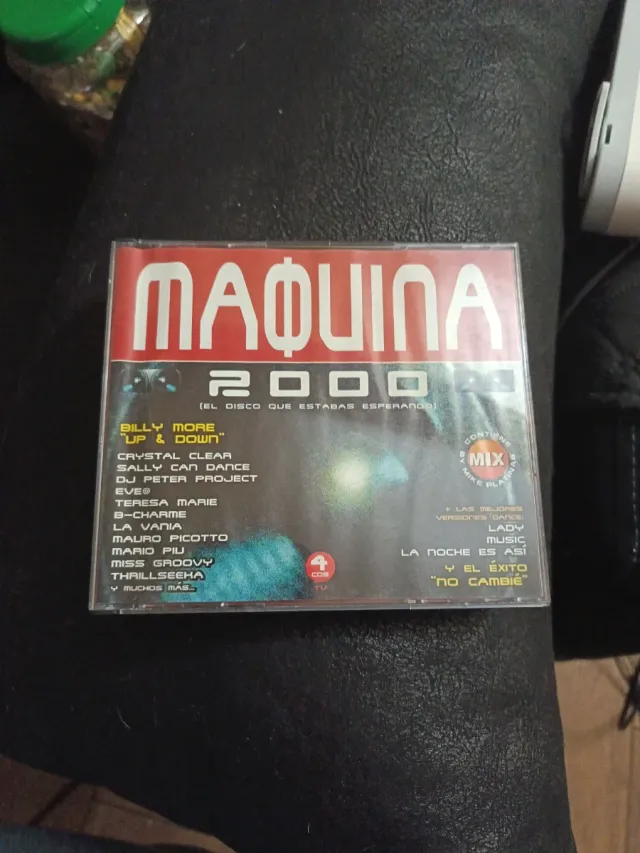 CD Maquina Total 2000 - 4 CDs