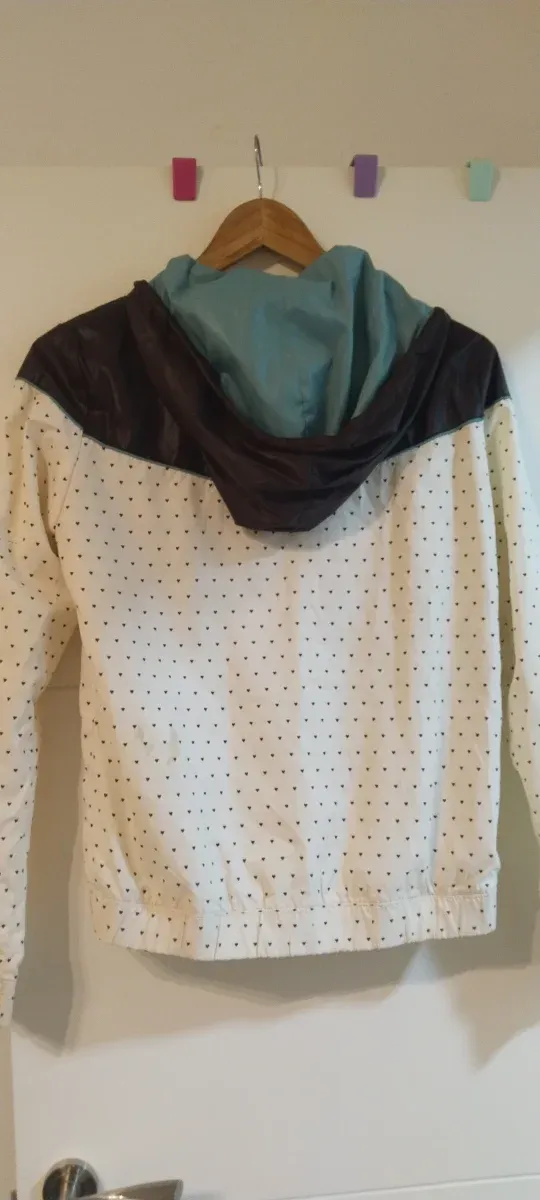 Chaqueta bomber vintage lunares