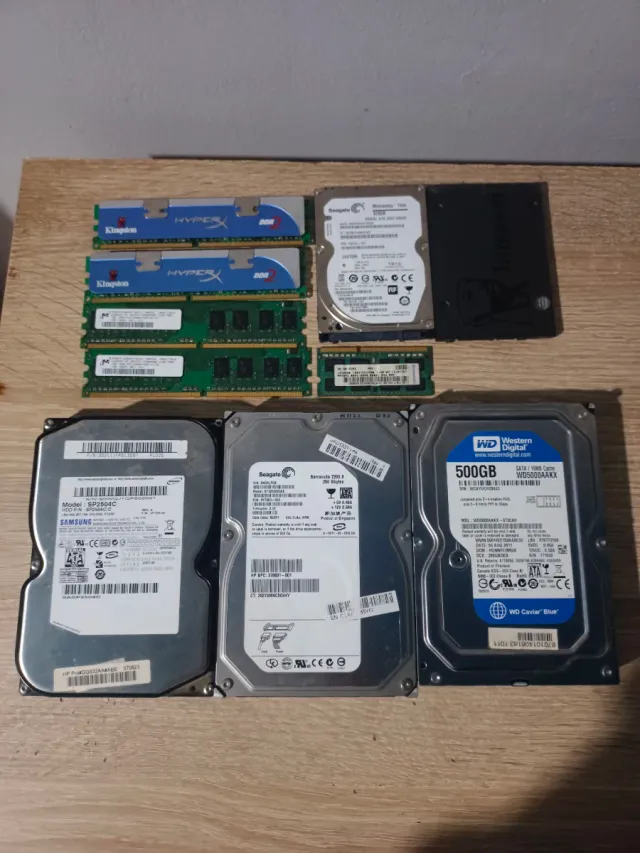 Lote Discos Duros Samsung, Seagate, WD