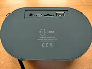 Altavoz Bluetooth Ziu 5W Negro