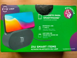 Altavoz Bluetooth Ziu 5W Negro