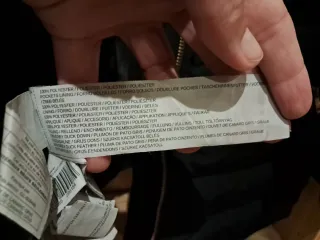 Chaqueton plumífero Mango mujer negra