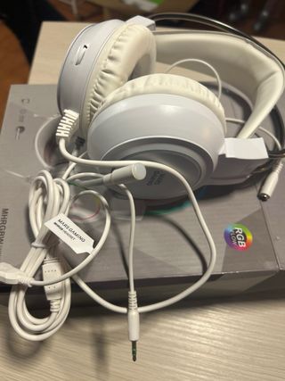 Cascos Gaming Mars Gaming MHRGBW RGB
