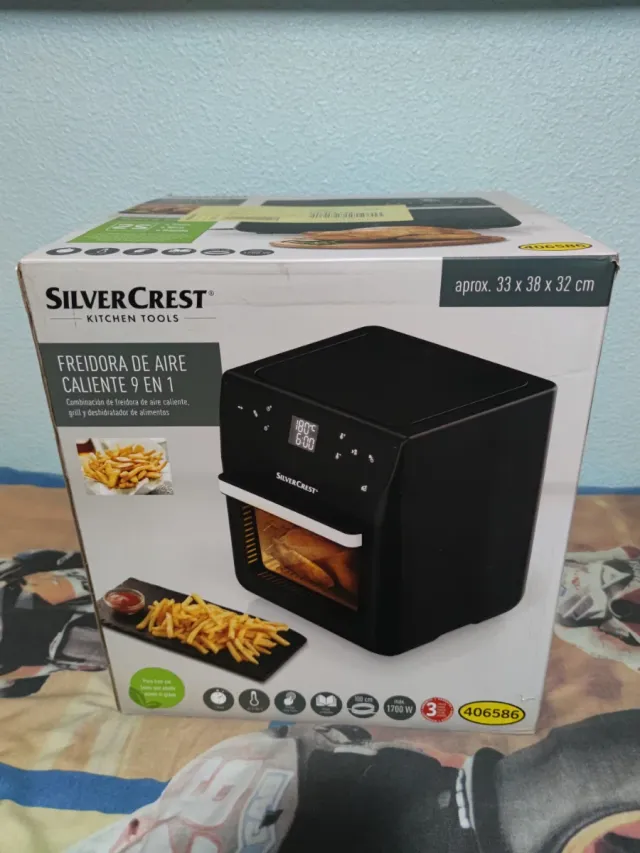 SilverCrest Freidora Aire Caliente 9 en 1 Nueva