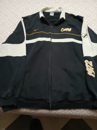 Chaqueta Nike Cortez XXL Negra y Blanca