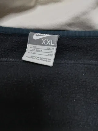 Chaqueta Nike Cortez XXL Negra y Blanca