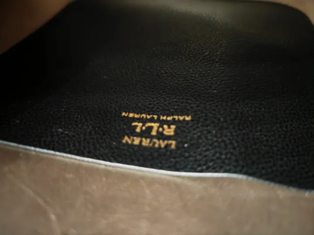 Bolso Tote Ralph Lauren Negro y Dorado