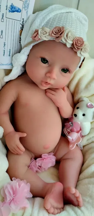Bebé Reborn Silicona 48 cm
