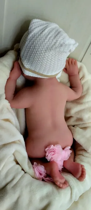 Bebé Reborn Silicona 48 cm