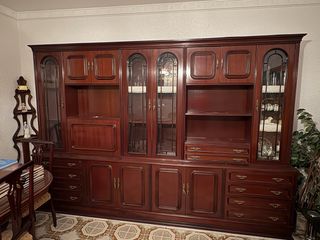 Elegante mueble de salon clasico
