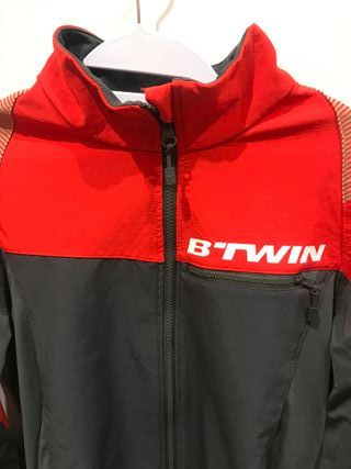 Chaqueta ciclismo B’Twin 500, talla M