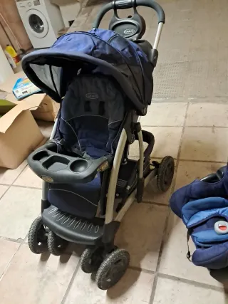 Carrito Graco 4x4, MAXICOSI y capazo ISOFIX