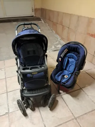 Carrito Graco 4x4, MAXICOSI y capazo ISOFIX