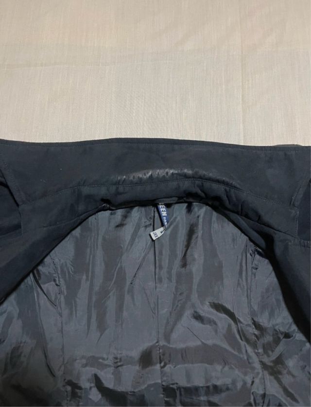 Chaqueta ante negra talla XXL