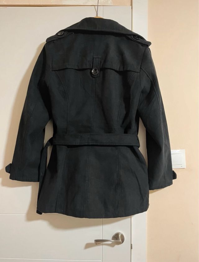 Chaqueta ante negra talla XXL