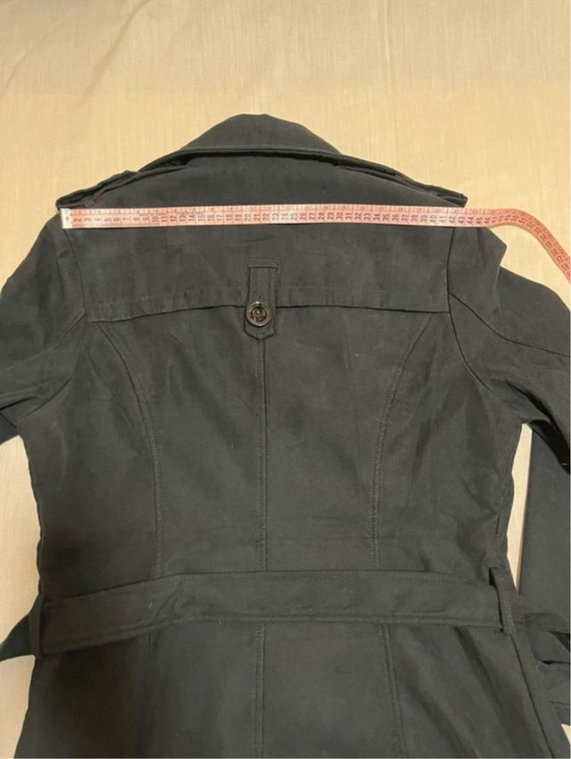 Chaqueta ante negra talla XXL