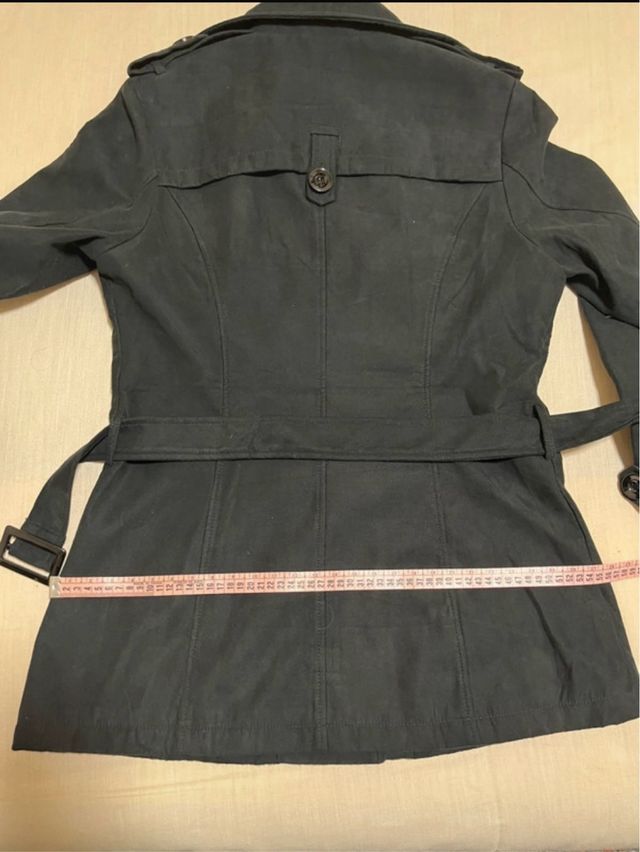 Chaqueta ante negra talla XXL