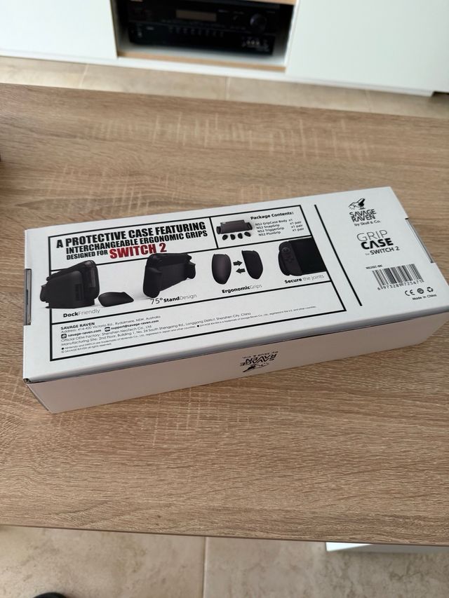Funda Savage Raven/Skull & co Grip Case Switch 2.