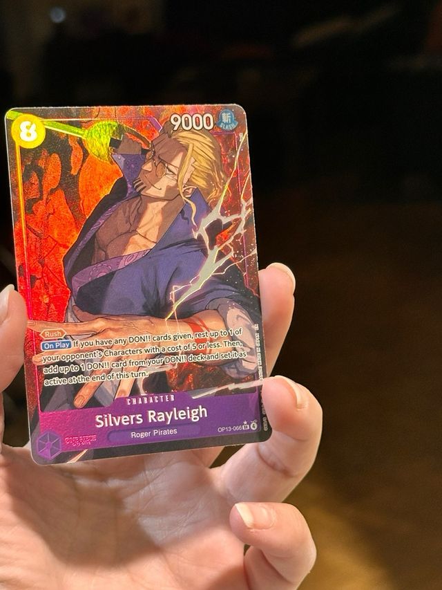 Carta One Piece Silvers Rayleigh OP13-066