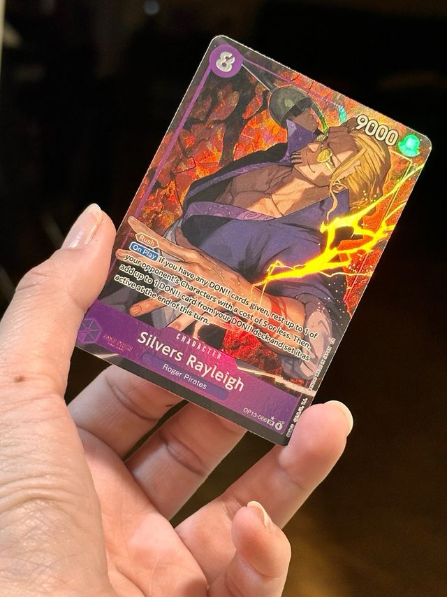 Carta One Piece Silvers Rayleigh OP13-066