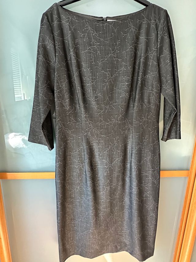 Vestido Gris Miguel Berbel