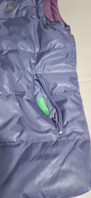 Colete reversível Benetton