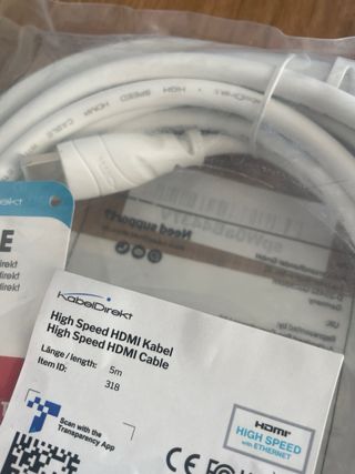 Cable HDMI Alta Velocidad 5m