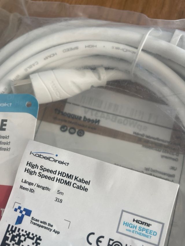 Cable HDMI Alta Velocidad 5m