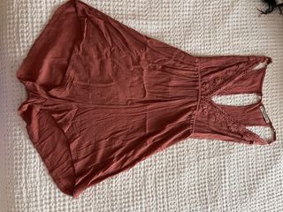 Mono corto coral Pull&Bear Talla XS